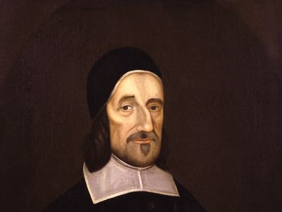 Richard Baxter, detail from an oil painting after R. White, 1670; in the National Portrait Gallery, London