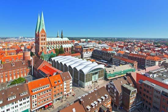 Marienkirche in Lübeck, Germany
