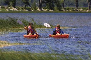 kayakers