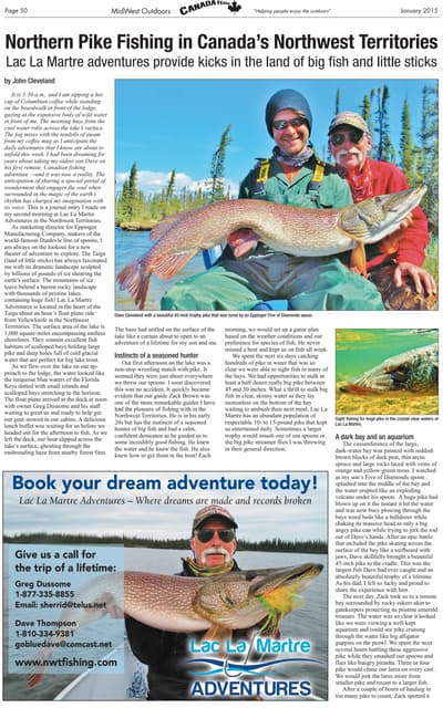Northern Pike Fishing in Canada's Northwest Territories / Lac La Martre Adven...