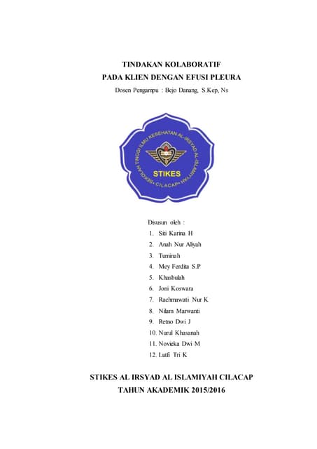 Tindakan Kolaborasi pada Efuisi pleura