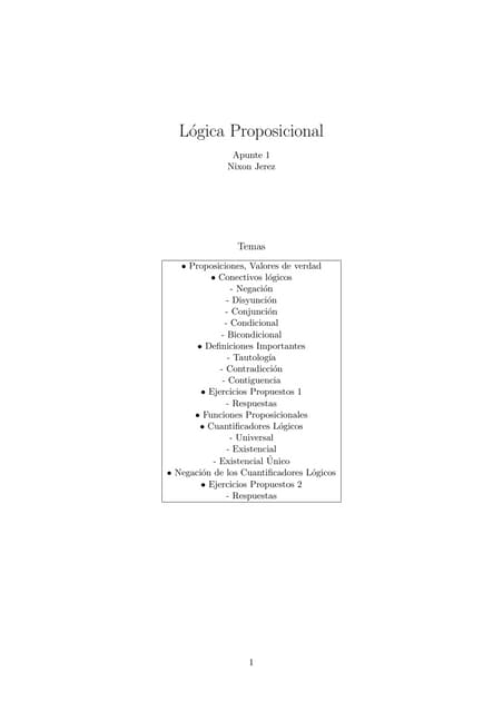 Apunte Lógica