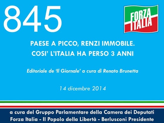 Paese a picco, Renzi immobile. Cosi' l'Italia ha perso 3 anni