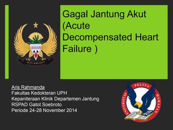 Gagal Jantung Akut - Tinjauan Pustaka