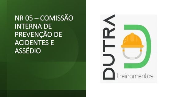Apresentação_CIPA.pptx NR 5 COMISÃO INTER