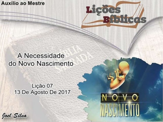E.b.d   adultos 3ºtrimestre 2017 lição 07