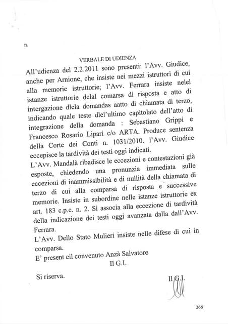 Anza' galifi arnone campagna.madala genchi ciampolilo prove tesimoniali verbale