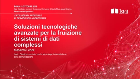 M. Fedeli, Soluzioni tecnologiche avanzate per la fruizione di sistemi di dat...