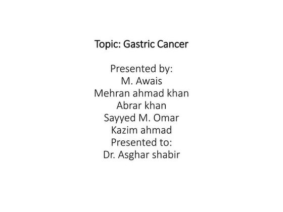 gastriccancer