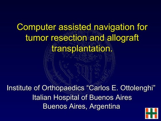 German Farfalli -  Argentina - Wednesday 30 - Oral Presentations Misc. C