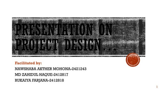 Project Design on Parkisonism disease.pptx