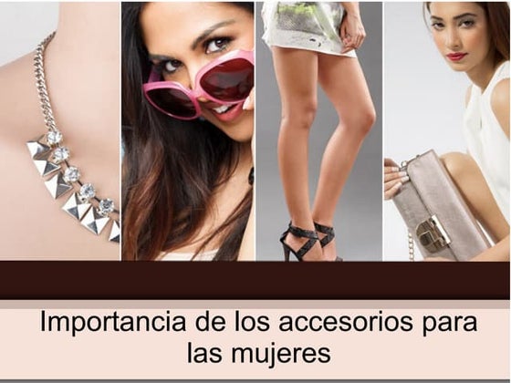 Importancia de los accesorios para las mujeres