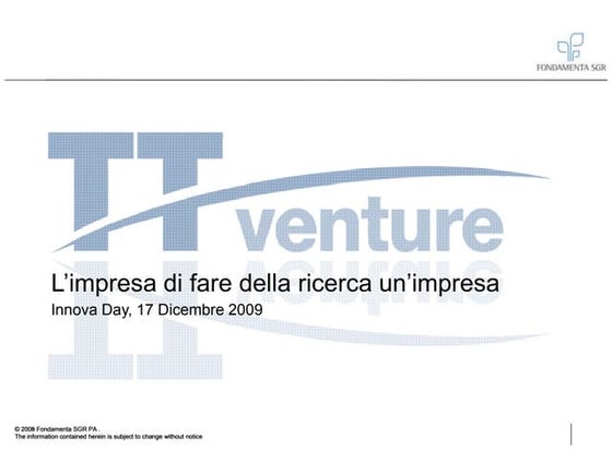 Innova Day Presentazione Redi