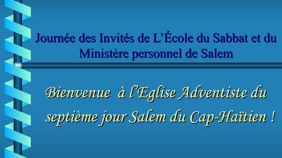 Le Dieu créateur se soucie de vous.utileppt