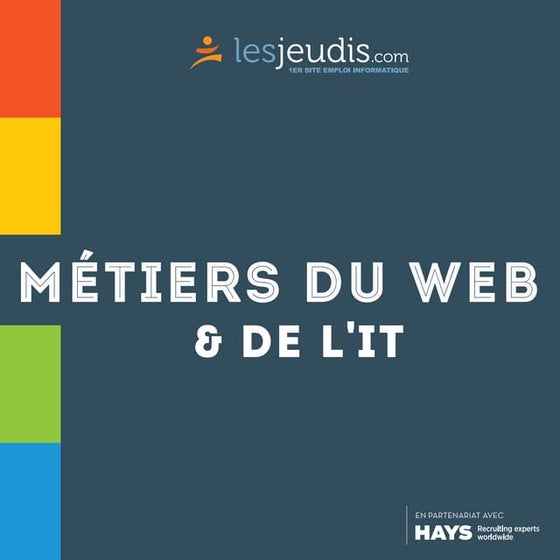 21 métiers d'avenir du web et de l'it