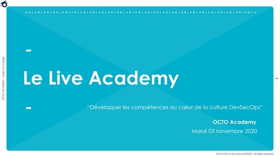 [webinaire] Live academy #1 - Développer les compétences au cœur de la cultur...