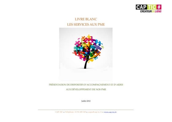 Livre blanc Services dédiés aux PME