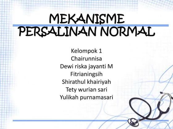 Mekanisme Persalinan