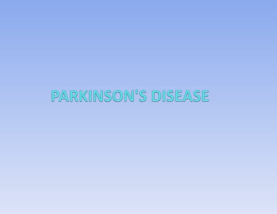 Parkinsons Disease