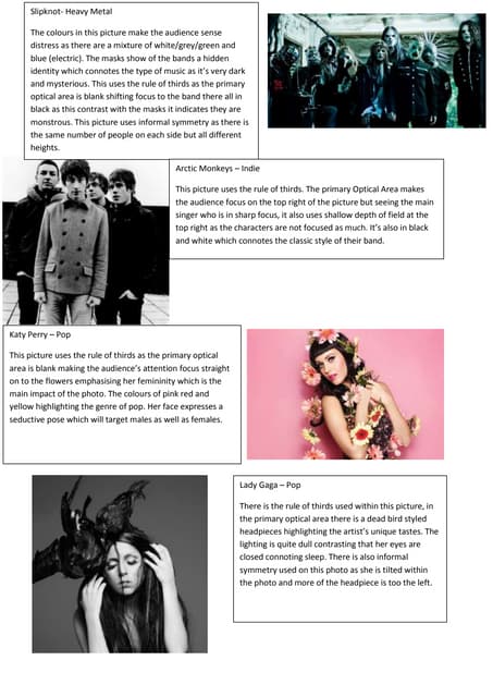 Picture analysis