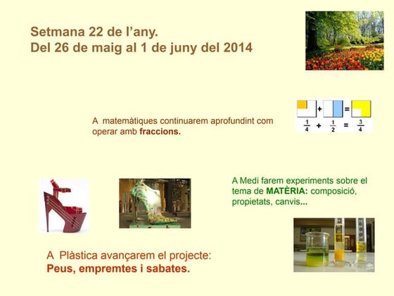 Planificació 35a semana (22) 13 14
