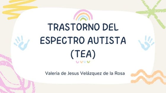 Presentación Autismo.pdf de autismo para