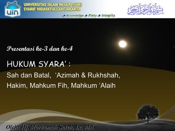 Presentasi Ushul Fiqh 4 (Hakim Mahkum)
