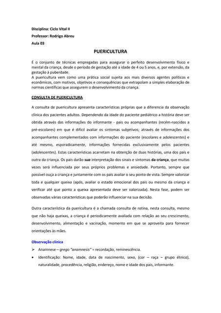 Puericultura