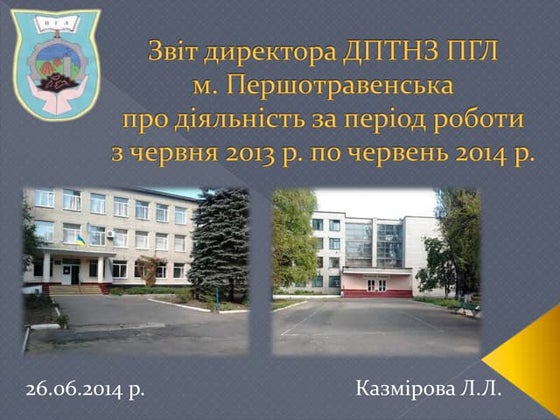 звіт директора про діяльність