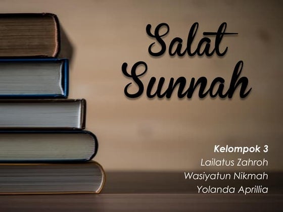 Sholat Sunnah Dan Macam-macam 