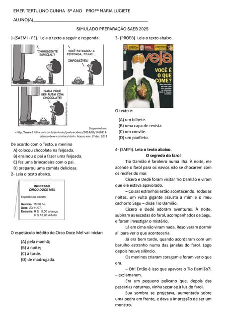 SIMULADO AGOSTOSAEB.pdf ensino fundamental I