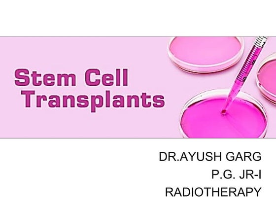 Stem cell transplantation