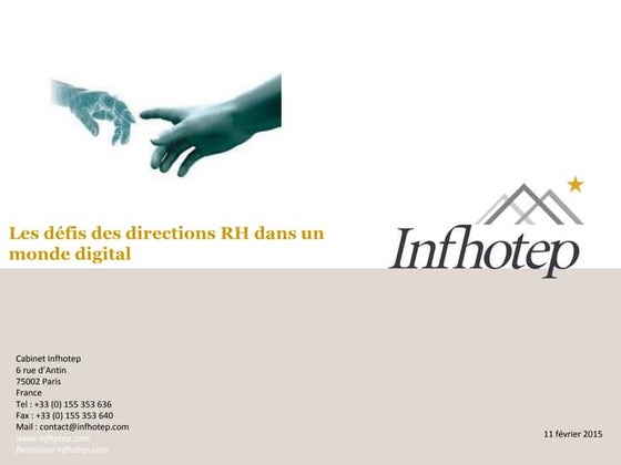 Transformation digitale de la fonction rh