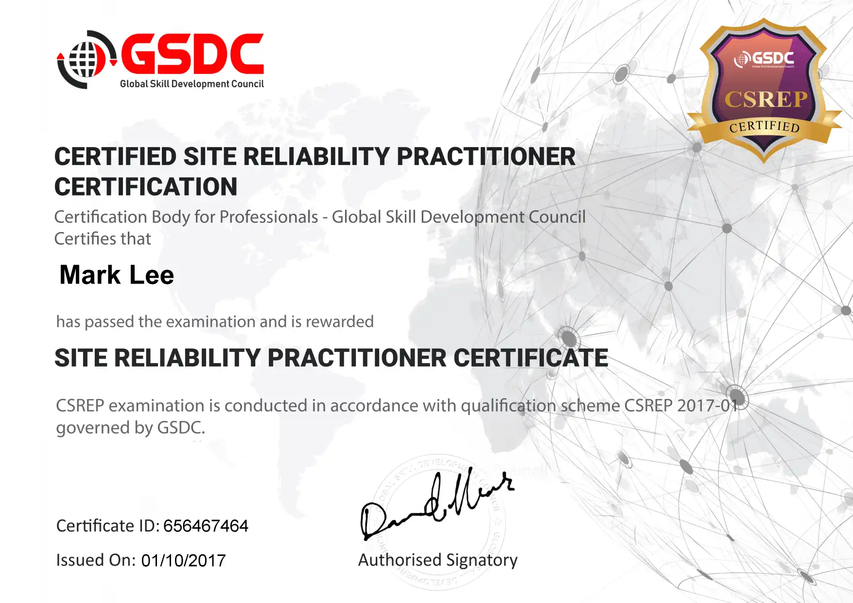 SRE Practitioner Certification