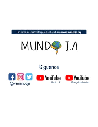 Síguenos
@wsmundoja Evangelio Adventista
Mundo J.A
 