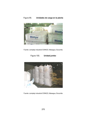 Fig
Fue
Fue
ura 99.
ente: complejo
Figur
ente: complejo
27
Unidade
o industrial CO
a 100.
o industrial CO
70
s de carga
OINCO, Masa
Unidad ju
OINCO, Masa
a en la plan
agua, Escuin
mbo
agua, Escuin
nta
tla.
tla.
 