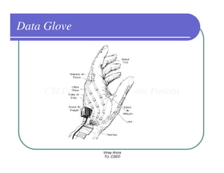 Data Glove




             Vinay Arora
             TU, CSED
 