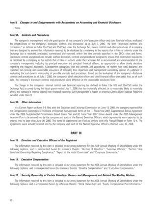 sysco Annual Reports2006