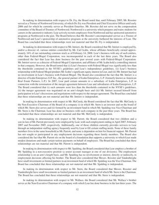 Lear Corp Notice Proxy