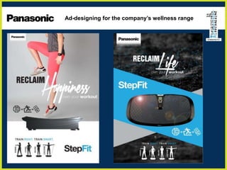 Ad-designing for the company’s wellness range
 