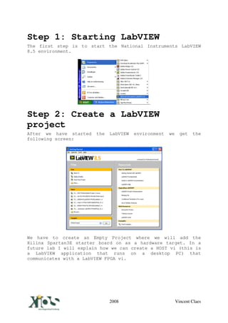 Lab Implementation of Boolean logic in LabVIEW FPGA