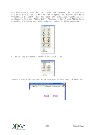Lab Implementation of Boolean logic in LabVIEW FPGA