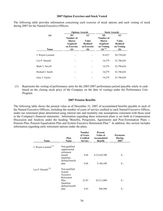 entergy 2007 Proxy