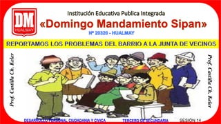 Prof.CastillaCh.Keler
Prof.CastillaCh.Keler
DJ DUKELME
DESARROLLO PERSONAL CIUDADANIA Y CIVICA TERCERO DE SECUNDARIA SESIÓN 14
 