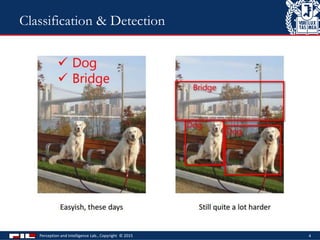 Perception and Intelligence Lab., Copyright © 2015 4
Classification & Detection
 
