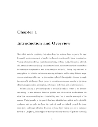 2006 an examination of pattern matching algorithms for ids full