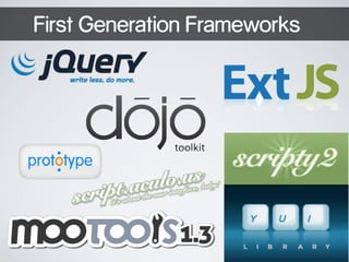First Generation Frameworks

 