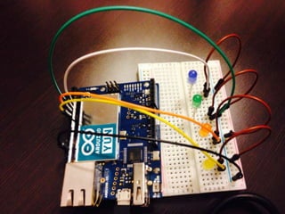 JavaScript and Internet Controlled Hardware Prototyping