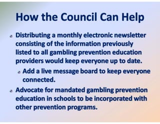 2015 NCPG Prevention Symposium