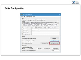 Putty Configuration
 
